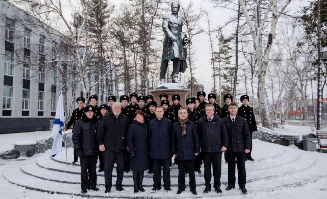 5 декабря сотрудники ФГБУ «АМП Сахалина, Курил и Камчатки» приняли участие в торжественном мероприятии в честь 205-летия Г.И. Невельского